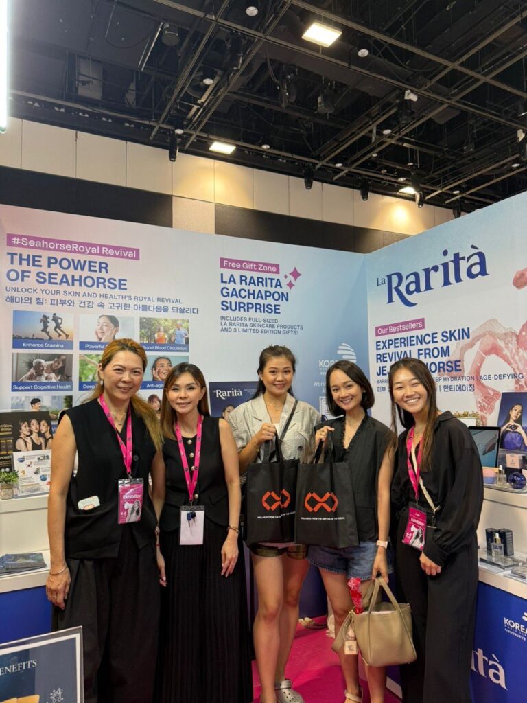 INNEOVA Life’s first exhibition showcase at Ladies First Expo: La Rarita Revives Confidence and Beauty from the Depths of the Ocean